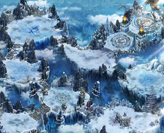 传奇雪域地图高效刷怪策略